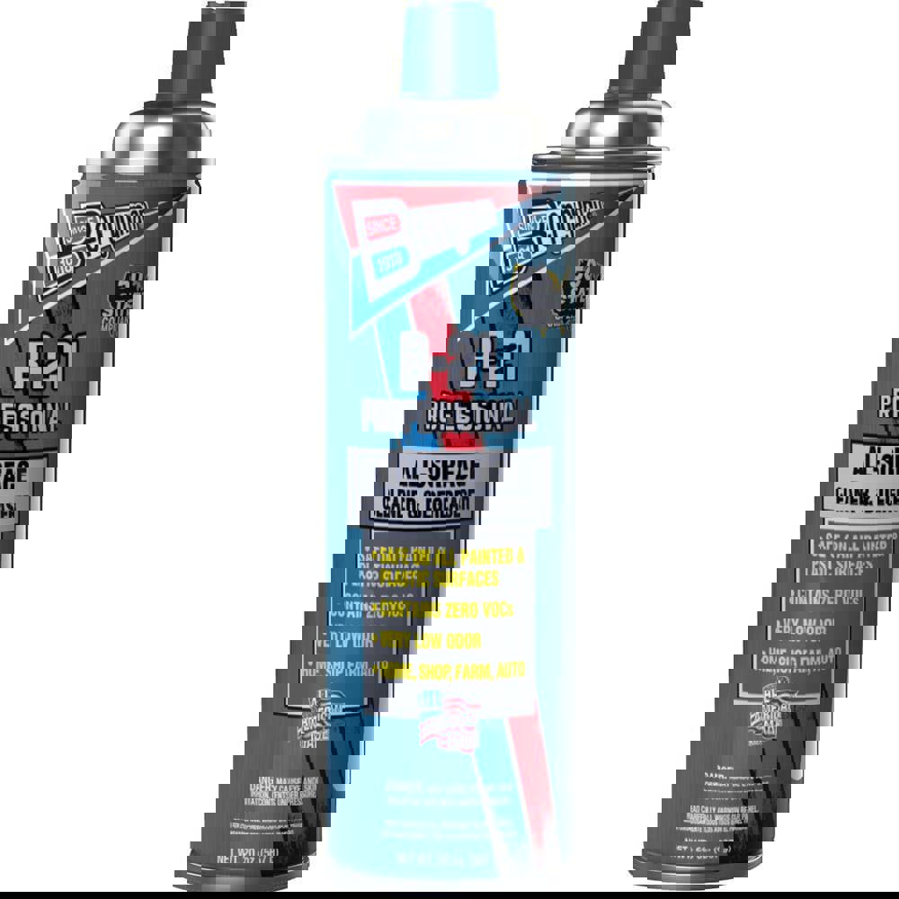 Automotive Cleaners & Degreaser; Product Type: B-21 All-Surface Cleaner & Degreaser ; Container Type: Aerosol Can ; Container Size: 20 oz ; Flammability: Non-Flammable ; Chlorinated: No ; UNSPSC Code: 47131828